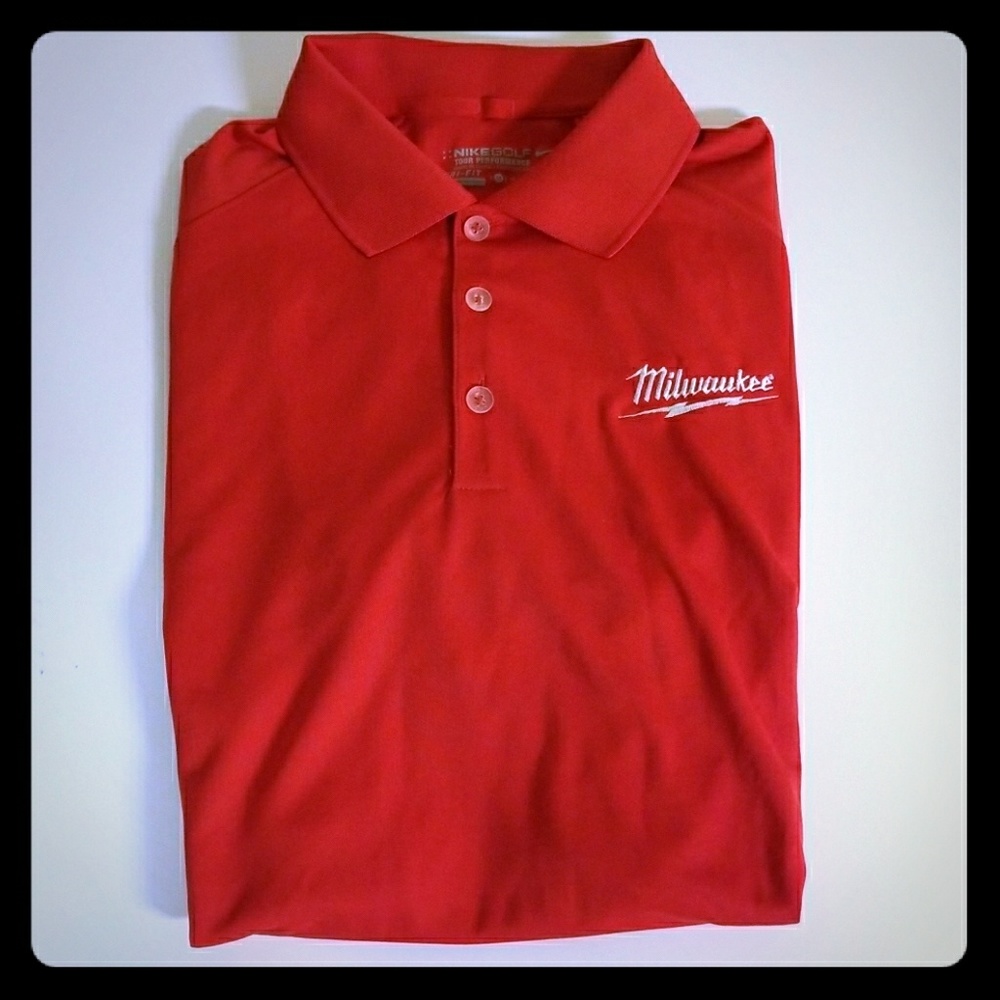 Milwaukee brand Dri-Fit NIKE Golf Polo